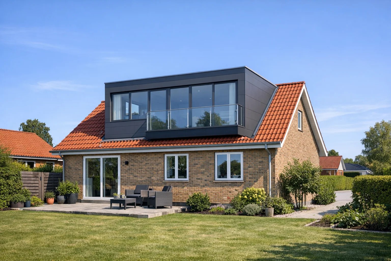 Tilbygning i Højden